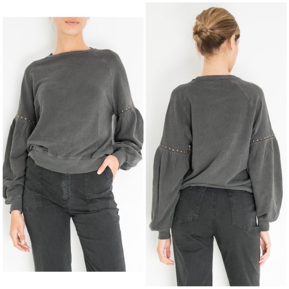 The Great. Bishop studded sweater